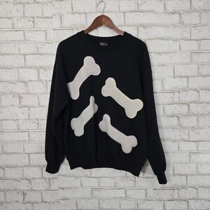 Magic Circle cute dog bone sweatshirt